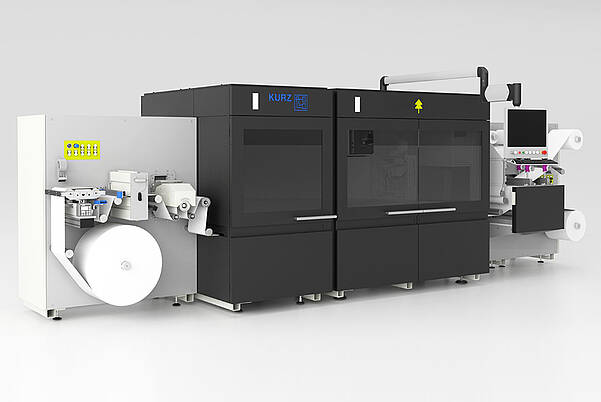 Machine d'impression numérique à jet d'encre du groupe KURZ